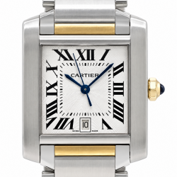 Cartier Tank Française Large W51005Q4 Two Tone Watch